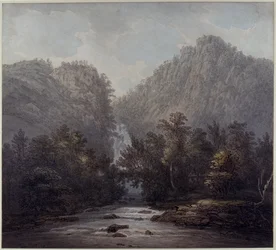 Cascada de Lodore, Westmoreland, 1785